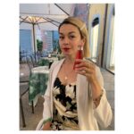 Julia Chan Instagram - cheeky wee campari sodas to-go 🍊I live! Lucca, Italy