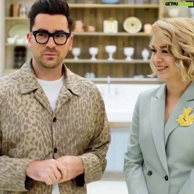Julia Chan Instagram - Dodgy puns abound with @instadanjlevy ๐งก#absolutelynot ๐ฐ @cbcbakingshow sept. 19th, 8pm. ๐ซ