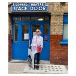Julia Chan Instagram - Portrait of 12 year old theatre nerd by @lucyhale ☠️🤍 Noël Coward Theatre