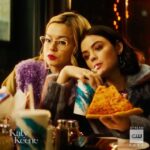 Julia Chan Instagram - 🍕 + 👯‍♀️👯‍♀️ = 💯 Stream @cw_katykeene on @thecw app and @hbomax from weds! West Village, New York City