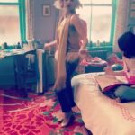 Julia Chan Instagram - Rehearsal malarkey with my loves @lucyhale @iamamurray @jonnybeauchamp 🎈