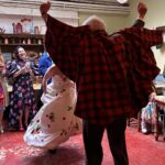 Julia Pott Instagram - Happy Poppa Woppa’s day to a man who had this family tartan cape custom made at the age of 18, is the greatest dancer and speech giver in all universes, will forage for chuppah poles with you at midnight, will support your decision to have your first dance be a slow dance to 2 become 1 by the spice girls even though he invested exclusively in boyzone merchandise for your entire childhood. I love you dad, I couldn’t dream of a better one.