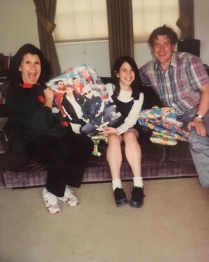 Julia Pott Instagram - Happy Poppa Woppa’s day to a man who had this family tartan cape custom made at the age of 18, is the greatest dancer and speech giver in all universes, will forage for chuppah poles with you at midnight, will support your decision to have your first dance be a slow dance to 2 become 1 by the spice girls even though he invested exclusively in boyzone merchandise for your entire childhood. I love you dad, I couldn’t dream of a better one.