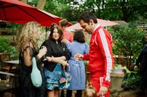 Julia Pott Instagram - Wedding on 🎞️ by Adina  at @hackneycityfarm_official 
First picture is very serious conversation about bubbles.