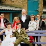 Julia Pott Instagram - Wedding on 🎞️ by Adina at @hackneycityfarm_official First picture is very serious conversation about bubbles.
