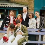 Julia Pott Instagram - Wedding on 🎞️ by Adina at @hackneycityfarm_official First picture is very serious conversation about bubbles.