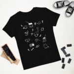 Julia Pott Instagram – ‘Fifteen Spotted Puddles’ T- shirts and sweatshirts for adults and T-shirts for kids now available in a variety of colours in my shop at www.juliapott.com
