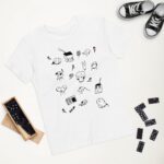 Julia Pott Instagram – ‘Fifteen Spotted Puddles’ T- shirts and sweatshirts for adults and T-shirts for kids now available in a variety of colours in my shop at www.juliapott.com