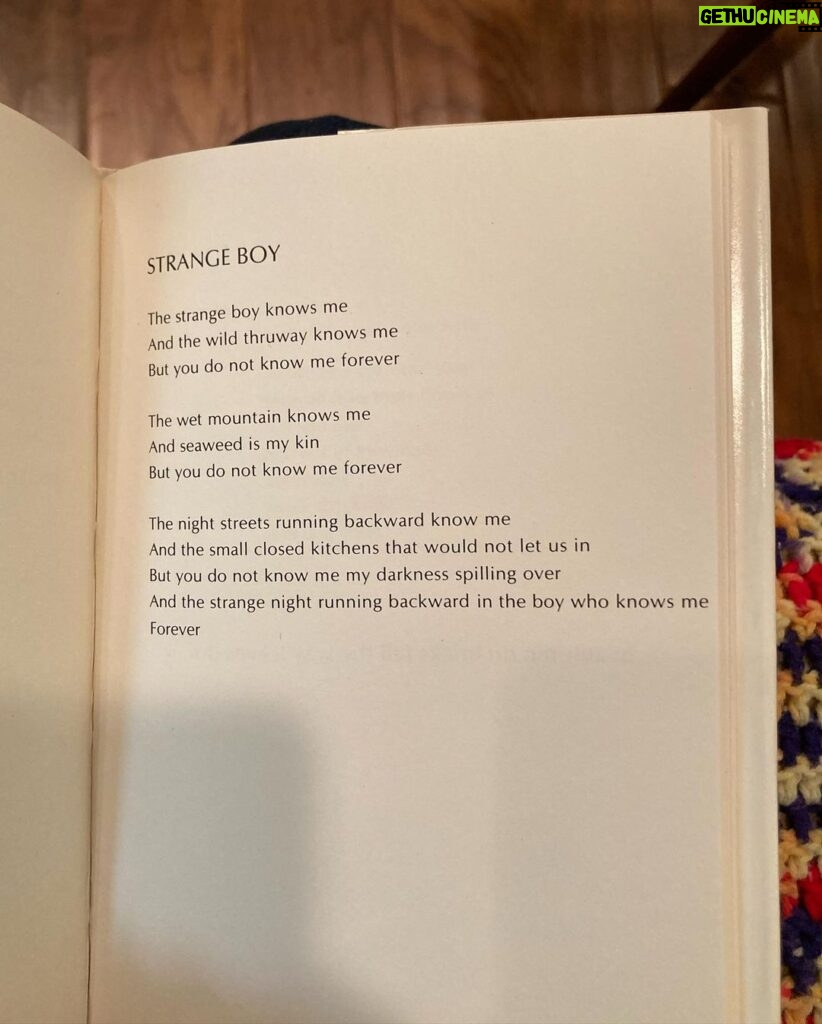Julia Pott Instagram - One of the highlights of the year was discovering that Raviv’s grandma knew Ruth Krauss and had a whole stack of her books in her house and I discovered this book and now one of my favourite poems. Happy almost New Year my loves ❤️