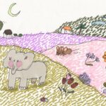 Julia Pott Instagram – 🐘🐭🐸🐞
You can now buy this cutie as an original in my shop.