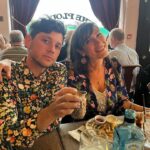 Julia Pott Instagram – We got married last Saturday BUT this time last Friday we got be part of the English dream : taking over an entire pub so we could hold a pub quiz / dance party where my stud of a husband could dance his face off.