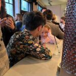 Julia Pott Instagram – We got married last Saturday BUT this time last Friday we got be part of the English dream : taking over an entire pub so we could hold a pub quiz / dance party where my stud of a husband could dance his face off.