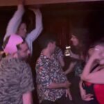 Julia Pott Instagram – We got married last Saturday BUT this time last Friday we got be part of the English dream : taking over an entire pub so we could hold a pub quiz / dance party where my stud of a husband could dance his face off.