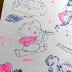 Julia Pott Instagram - Risograph details 👀