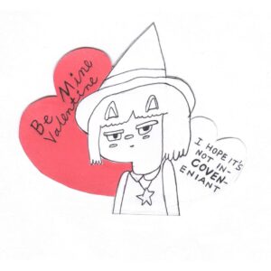 Julia Pott Instagram - Happy Valentine’s Day! Valentine’s cards by the brilliant Graham Falk!