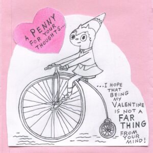 Julia Pott Instagram - Happy Valentine’s Day! Valentine’s cards by the brilliant Graham Falk!
