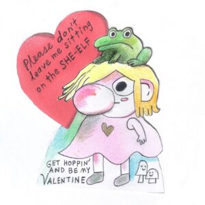 Julia Pott Instagram - Happy Valentine’s Day! Valentine’s cards by the brilliant Graham Falk!
