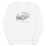 Julia Pott Instagram - Give the people what they want. Now available as an organic sweatshirt and kids t-shirt in my shop. Spread the word about dogs and time! Juliapott.com
