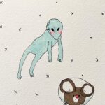 Julia Pott Instagram – Thank you for having me on your drawing show @maryhoulie I love you too ❤️🌈