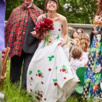 Julia Pott Instagram - Happy Poppa Woppa’s day to a man who had this family tartan cape custom made at the age of 18, is the greatest dancer and speech giver in all universes, will forage for chuppah poles with you at midnight, will support your decision to have your first dance be a slow dance to 2 become 1 by the spice girls even though he invested exclusively in boyzone merchandise for your entire childhood. I love you dad, I couldn’t dream of a better one.