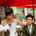 Julia Pott Instagram - Wedding on 🎞️ by Adina at @hackneycityfarm_official First picture is very serious conversation about bubbles.