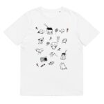 Julia Pott Instagram – ‘Fifteen Spotted Puddles’ T- shirts and sweatshirts for adults and T-shirts for kids now available in a variety of colours in my shop at www.juliapott.com