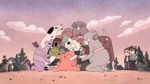 Julia Pott Instagram - Deeply excited that Summer Camp Island got an honourable mention in the @nytimes Best Shows of 2023 and so are all of these cuties 🌈❤️🪄