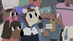 Julia Pott Instagram - Deeply excited that Summer Camp Island got an honourable mention in the @nytimes Best Shows of 2023 and so are all of these cuties 🌈❤️🪄
