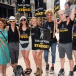 Julianna Margulies Instagram - Standing strong with my fellow #sagaftra members. #sagaftrastrike #sagaftrastrong #wgastrong We can do this!