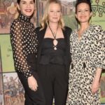 Julianna Margulies Instagram - What an incredible night with these gorgeous children, so full of joy and goodness and talent. #theafricanchildrenschoir #thechangemakersgala2023 With my girls @carlagugino and @samantham01 ❤️