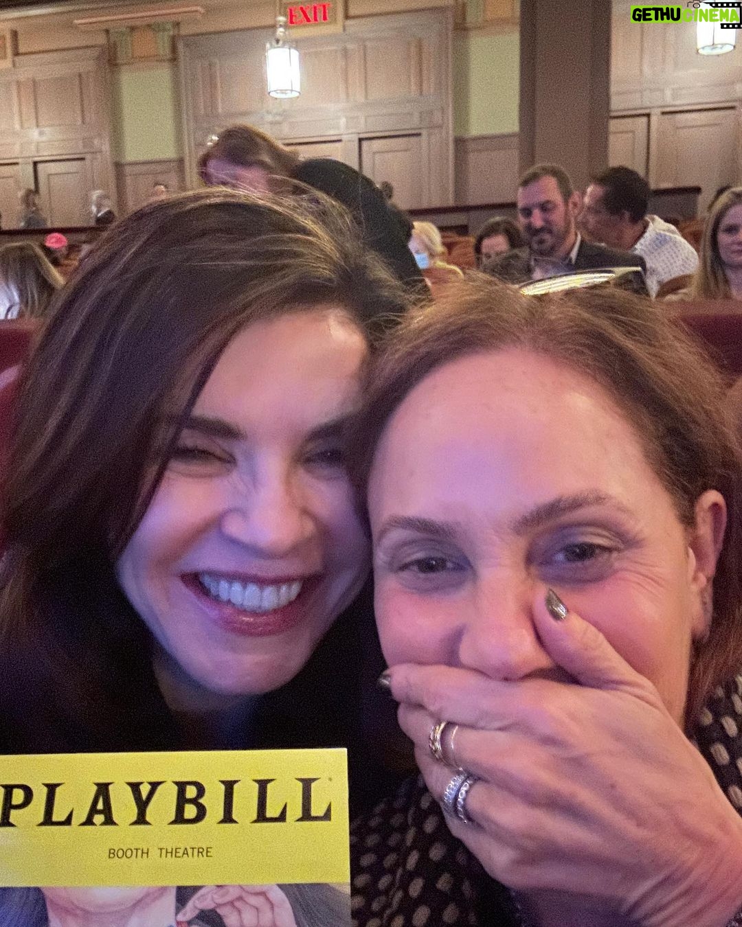 Julianna Margulies Instagram - What a privilege to watch such talent! @akimbomusical Such a great night! Theater/date night with @nancylbanks #broadwaymusicals