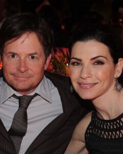 Julianna Margulies Instagram - Happy Birthday to my lovely, talented, brilliant friend @realmikejfox you make the world a better place every day! ❤️❤️❤️
