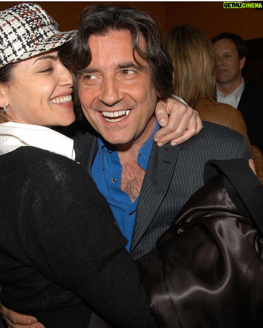 Julianna Margulies Instagram - I get to share my birthday with this guy! @griffindunne Happy Birthday Griff! I love you💕💕💕
