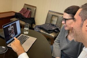 Julianna Margulies Instagram - This is Yarden. She was kidnapped by Hamas on October 7th along with her husband and their 3 year old daughter Geffen. Before the terrorists got to the border she and her husband jumped out of the moving car. They ran for their lives, under fire. Yarden was holding Geffen in her arms. In a spilt second decision Yarden gave her daughter to her husband so he could run faster and hide their daughter. They hid for over 12 hours and were eventually saved. Yarden was kidnapped again and taken hostage. She and her sister-in-law Carmel are hostages of the terrorist group Hamas.
I met with Yarden’s family who are doing everything to get her home safely. 
As a mother I can’t imagine what she is and has gone through. I think about what I would have done in that same situation, it’s unfathomable to me to make such a brave choice and yet I think every mother I know would have done the same thing. 
@bringyardenhome #bringyardenhome #bringthemhome #bringthemhomenow