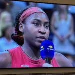 Julianna Margulies Instagram - WOW! So impressed! Everything about her is elegance and grace. Congratulations @cocogauff ❤️🩷♥️
