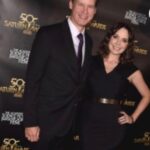 Julie Ann Emery Instagram - Put on a little black dress from @elliatt & happily cheered in my brilliant @bettercallsaulamc friends with my boo #KevinEarley at the @saturnawards last night! @mrpatrickfabian & Peter Gould were dashing and perfect accepting their awards live. I somehow managed to show up matching the backdrop 👀👀 but @jenna.marie.beauty makeup & @lucy_gedjeyan hair were perfectly on point as usual. Also got some time in fangirling over C-3PO & cozying up to Frankenstein with @jennofthefuture Thx so much for the invite @sonytvofficial & @amc_tv @jennofthefuture