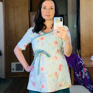 Julie Ann Emery Instagram - The many layers of Nugget. 
I named my prosthetic belly Nugget before we even started filming. And built into my character a relationship with Nugget. It helped make it real for me that I was moving through the disaster and our world for two. Eventually the Cast and even the Crew also called my belly Nugget. And I like to think that Nugget became real for all of us. 
Our Costume Designer Debra Hanson did a beautiful job both finding a belly with weight, that hung properly, and then under and over-dressing me in a way that made it feel like an extension of my own body. 
And bless @goforhugo & @costumegod for continually helping me in, out of, and navigating life for our 6 month shoot with Nugget. 

Nugget was my continual scene partner. Even in scenes alone on screen, there were two of us there. That fact affected every single moment of the show. 

So I give you Nugget. 

All Eps of #FiveDaysAtMemorial
Are now up @appletvplus 

Yes it is intense. But I hope you will give it a watch. It is important for us as a society, and everyone affected by Katrina, victim and survivor alike, deserves for their story to be told and honored.