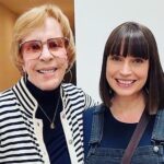 Julie Ann Emery Instagram - I hear tell it is the Great and Good @itscarolburnett 90th Birthday today. We met doing video Commentary for @bettercallsaulamc S6. Vince Gilligan leans in and says “Carol Burnett is here. You wanna meet her? She’s a Kettleman fan” I replied “There is no way she knows who The Kettlemans are but obviously YES I WANT TO MEET HER!” What followed was Carol being insanely kind while I freaked out in the most UN-cool way possible. And then we talked about the comedy of Betsy Kettleman. How Betsy is “so funny! Just hilarious” and she demonstrated some Betsy Kettleman wearing the pants moments. It is one of the greatest thrills of my life. And in moments when I am in doubt about myself, which is inevitable as an artist, I think “Well, Carol Burnett thought I was funny once. So if nothing else happens…in my entire future career…I have done that, and that is something” 💜 Also….I was wearing Shorts Overalls when we met (like I did all through college) and I might never recover from that.