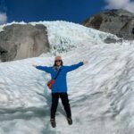 Julie Ann Emery Instagram - On this annual #earthday a reminder that our glaciers are melting at an absolutely alarming rate. Raising sea levels around the world. Including in your favorite beach areas. Was lucky enough to hike the Franz Josef Glacier in New Zealand and see it’s rate of decline first hand. Obviously we had fun. But it is a heartbreaking reality to see it continually eroding away. Do what you can, whoever and wherever you are, to take care of our Mother Earth. Big or small ways, she deserves it. With & some 📸 by @kevinearleyoffical