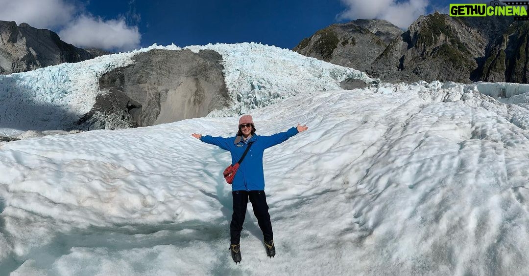 Julie Ann Emery Instagram - On this annual #earthday a reminder that our glaciers are melting at an absolutely alarming rate. Raising sea levels around the world. Including in your favorite beach areas. Was lucky enough to hike the Franz Josef Glacier in New Zealand and see it’s rate of decline first hand. Obviously we had fun. But it is a heartbreaking reality to see it continually eroding away. Do what you can, whoever and wherever you are, to take care of our Mother Earth. Big or small ways, she deserves it. With & some 📸 by @kevinearleyoffical