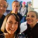Julie Ann Emery Instagram - A little 🗽 told me that @bettercallsaulamc S6 just dropped on @netflix! Cherished my time with @jshamos @rheaseehorn @therealbobodenkirk and the gang!