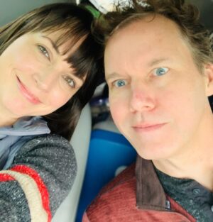 Julie Ann Emery Instagram - It is my favorite person on Earth’s Birthday today. 
@kevinearleyoffical I am oh so supremely lucky that I get to walk through this life with you. 
Love you so much. ❤️🎉🎂🥳🎈🎊🎁