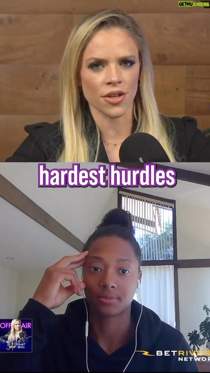 Julie Stewart-Binks Instagram - “One of the biggest hurdles was being one of the best players in the world and not being an Olympian.” - @lakings scout & former pro hockey player @sportblake Really enjoyed this authentic and empowering conversation. Remember - every successful person you see had to overcome some kind(s) of adversity to get there. As we discuss, you just have to keep going. 👊 Full eppy of 🚨Off-Air w/ Julie Stewart-Binks🚨 available whenever you get your pods & on @betrivers YouTube. #offair #betrivers #hockey #womeninhockey #womeninsports #blakebolden #espn #lakings Manhattan, New York