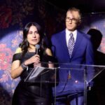 Julie Stewart-Binks Instagram - Some pictures from the @johnritterfoundation “Evening From the Heart” for aortic health and research. ❤️ My friend, the late great @grant_wahl who tragically passed away last year at the World Cup, was celebrated, and two of the strongest people I know - @celinegounder and @eewahl - spoke about advancements in genetics leading to information about aortic aneurysms. My biggest takeaway - know your family history. It can save your life or the life of a loved one. Talk about, research it, pick up the phone. Many of us don’t know about what a grandparent dealt with or don’t speak to their family. I had no idea Grant had a genetic mutation that caused his aortic aneurysm. Now his family has the information to do something about it. It was a special night to connect more with @eewahl - who is such a lovely, wonderful human with a kind soul, @celinegounder who is the poster woman for navigating tragedy while continuing to help others through her work and story telling, and my agent @tscanlan61 - who was also Grant’s agent - and had to deal with the loss of a friend and client, and has always been someone who comforts, listens and supports those who need it. I was especially glad to have his shoulder to cry on in more ways than one this night. 🥹🥰 On a lighter note, someone caught the moment I filmed my silent auction bid on a trip to Bali, which, by looking at the amount of wine in my glass, was a pretty sober bid, and one that I won 🌴🌊 Glad that the money for the trip goes toward an incredibly powerful and life changing organization @johnritterfoundation ❤️❤️❤️ #johnritterfoundation #johnritter #grantwahl #aorticdissection #hearthealth Lavo Night Club New York City