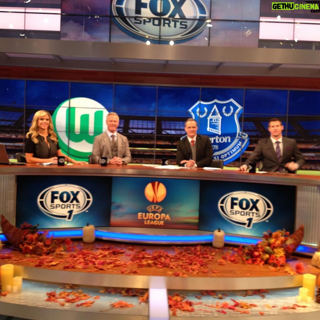 Julie Stewart-Binks Instagram - Back on @europaleague on @cbssportsgolazo coverage for the first time since (I think) 2014 on @fs1 … incredible how these club names from around the world have been stored in the deep - deep - recesses of my brain… and also a reminder of who was there with me at the beginning of this journey ❤️ #europaleague #UEL #cbssportsgolazo #cbssports #fs1 #foxsports #grantwahl Stamford, Connecticut