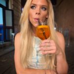 Julie Stewart-Binks Instagram - Italy, through the lens of my mom @georgiebinks 🍹🇮🇹 (I think she enjoyed the view 😂) @ricksteveseurope said I would “draw approving looks from locals if I ordered spritz con aperol,” and I took that personally 🫡 #italy #venice #rome #positano #aperolspritz #aperoltime