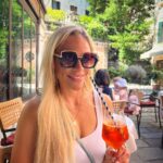 Julie Stewart-Binks Instagram - Italy, through the lens of my mom @georgiebinks 🍹🇮🇹 (I think she enjoyed the view 😂) @ricksteveseurope said I would “draw approving looks from locals if I ordered spritz con aperol,” and I took that personally 🫡 #italy #venice #rome #positano #aperolspritz #aperoltime