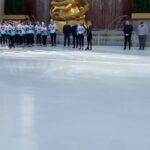 Julie Stewart-Binks Instagram – What a monumental day for the future of women’s hockey 💪 Such an honor and privilege to help unveil @pwhl_newyork new captain @followyourhart_8, and talk with GM Pascal Daoust and Head Coach Howie Draper about the upcoming season.  Welcoming New York’s first professional women’s hockey league team at @rockefellercenter is undoubtedly one of the most important moments I’ve ever been a part of 🥹❤️ Thank you @pwhl_newyork @thepwhlofficial for the opportunity 🙌

📸 @pwhl_newyork @paigeatk 

#pwhl #thepwhl #pwhlny #newyork #womenshockey #hockey #rockefellercenter #30rock #futureisfemale #womensupportingwomen Rockefeller Center
