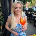 Julie Stewart-Binks Instagram - It’s been a good week, Charlie Brown. 📺🎙️⚽️🍹❤️