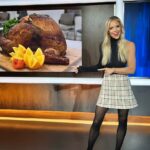 Julie Stewart-Binks Instagram - Happy 🇺🇸 Thanksgiving! I am so thankful for all of the incredible people I’ve met and experiences I’ve had over the last decade in this country. Thank you for welcoming me with open arms - I have such wonderful memories of every Thanksgiving I’ve celebrated here. ❤️🦃 And as my Canadian duty, I always offer to work this day. See you later tonight on @snytv #happythanksgiving #thankful #americanthanksgiving #newyork SNY Studios